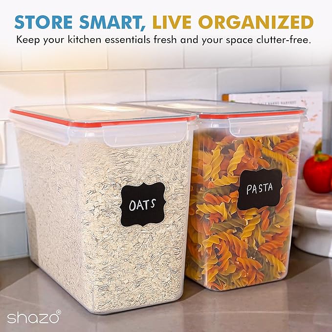 Shazo 2 PC Flour Sugar Storage Containers