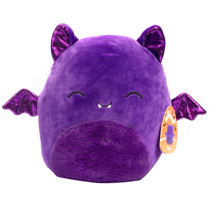 Squishmallows Original 10-Inch Blas The Purple Bat - Official Jazwares Halloween 2025 Amazon Exclusive Plush - Collectible Soft & Squishy Pillow Stuffed Animal Toy - Gift for Kids, Girls & Boys