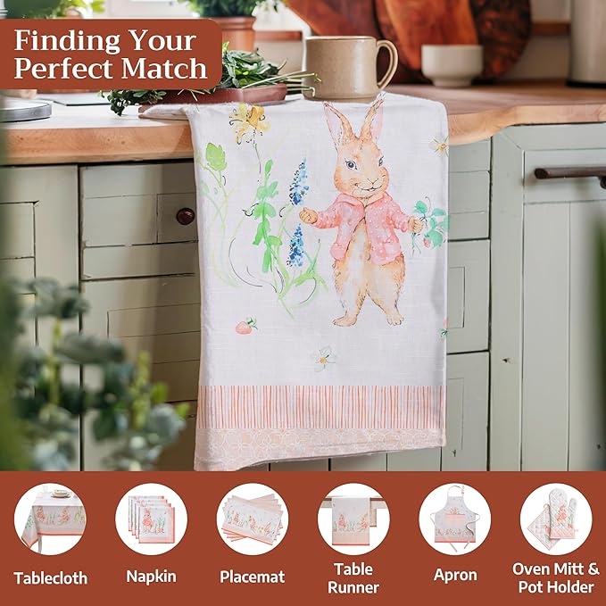 Maison d' Hermine Kitchen Towels Set of 3 100% Cotton 27.50" x 20" Reusable