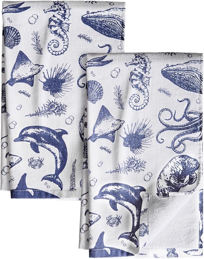 Cotton Kitchen Towels Set of 2