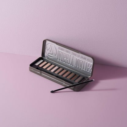 W7 Mighty Mattes Eyeshadow - 12 Matte Nude Colours – Flawless & Natural Long-Lasting Makeup Palette