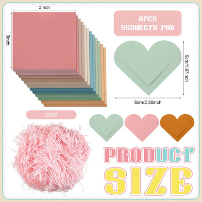 Eaasty 3 Sets Teacher Gifts Bulk Thank You Teachers Appreciation Gifts for Women Teach Chenille Letter Clear Makeup Bag Gel Pens Sticky Note Heart Bookmark Raffia for Graduation Back to School Gift
