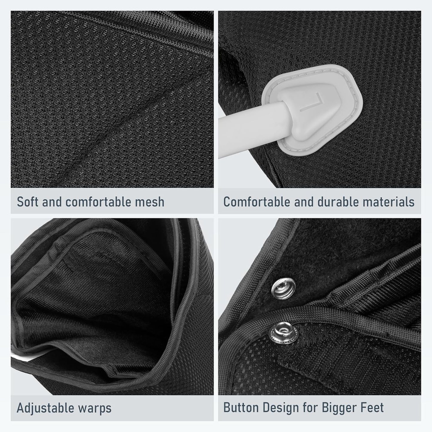 QUINEAR Leg Massager with Heat and Air Compression,Foot and Calf Massager for Circulation and Pain,Compression Boots with 3modes and 3 Intensities,Gift for Dad Mom