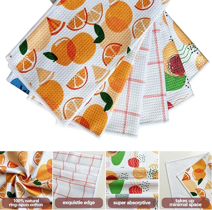 QUILTINA Dish Towels Set