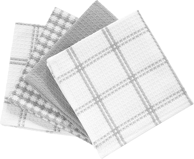 T-Fal Premium Waffle Dish Cloths: Highly Absorbent, Super Soft Long Lasting
