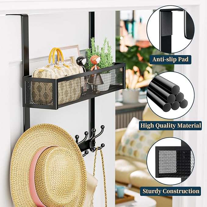 Consumest Over The Door Hooks Organizer
