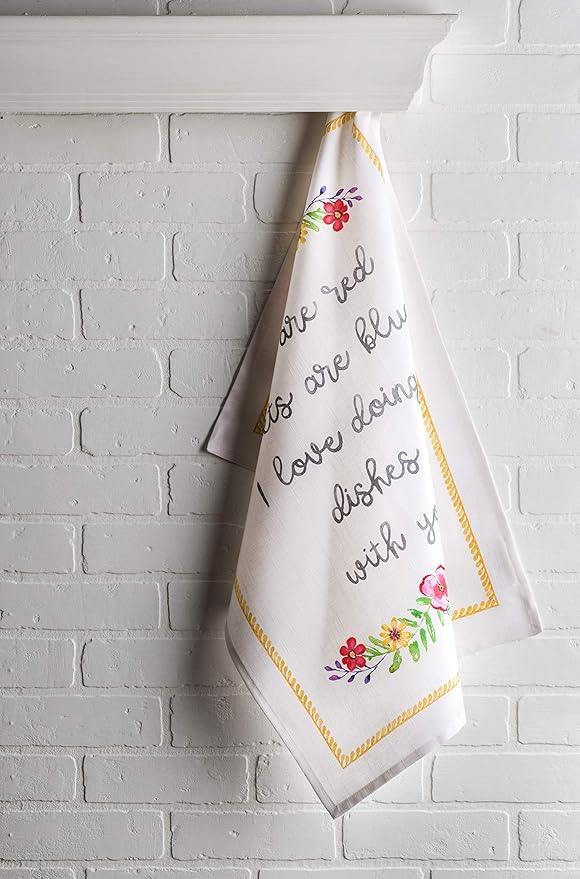 Maison d' Hermine Kitchen Towels Set of 3 100% Cotton 27.50" x 20" Reusable