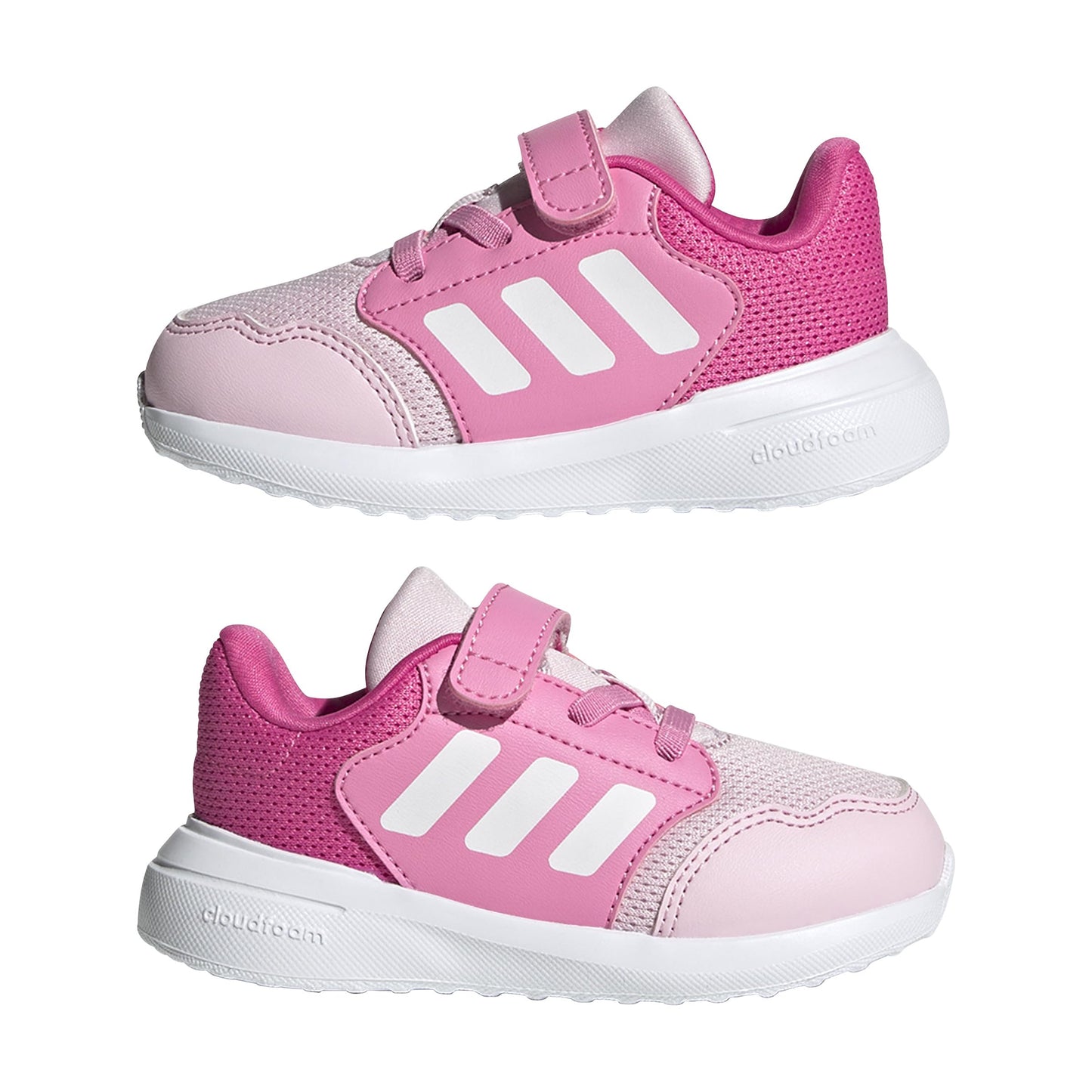 adidas TENSAUR Run 3.0 Shoes Infants, Clear Pink/Cloud White/Pulse Magenta, 7 UK Child