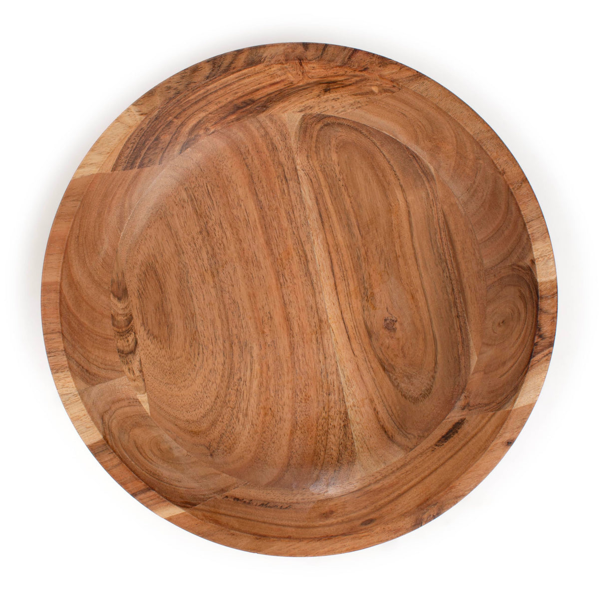 Luxe Designs Wooden Footed Bowl Handcrafted Decorative Fruit Bowl with Elegant Footed Base for Dining, Serving, and Home Décor – Perfect for Fruits, Snacks, and Centerpiece Display