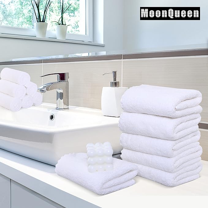 MOONQUEEN 18 Pack Premium Hand Towels