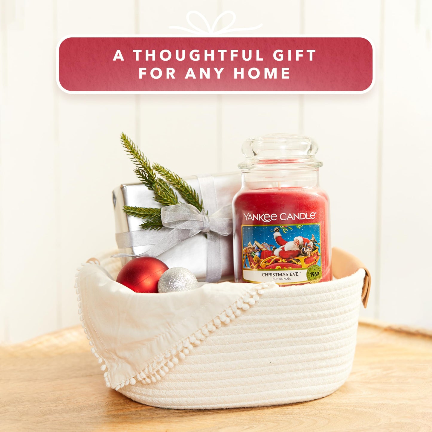 Yankee Candle Scented Candle | Christmas Eve Large Jar Candle | Long Burning Candles: up to 150 Hours | Perfect Gifts for Women