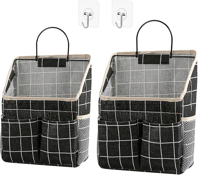 2pcs Wall Hanging Storage Bag, Wall Hanging Organizer Bags