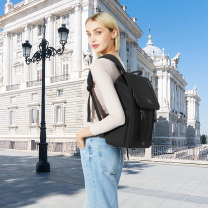 LOVEVOOK Backpack Womens Mens 15.6 inch Laptop Rucksack Bag for Ladies Waterproof High School Bags for Girls Boys Fashion Anti Theft Backpack with USB Casual Daypacks for Travel University Work