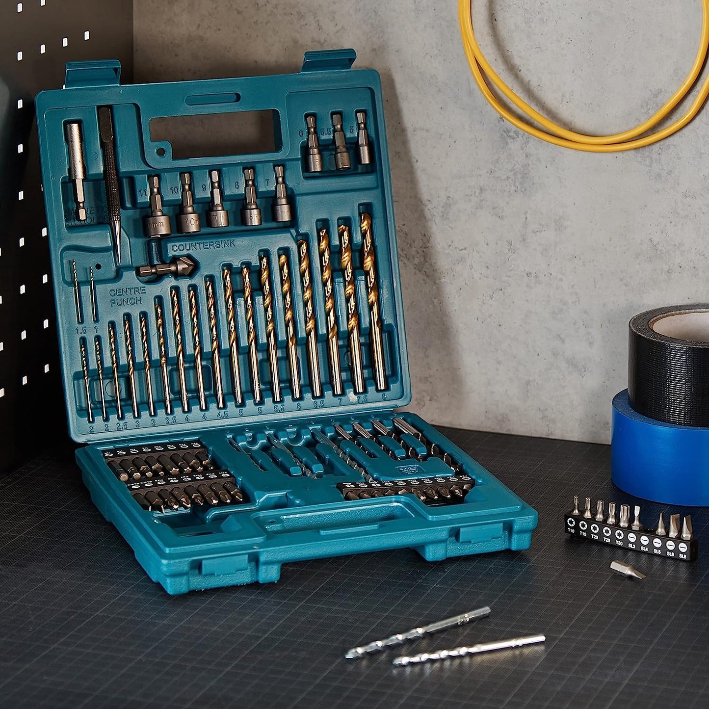 Makita B-49373 75 Piece Drill Bit and Screw Bit Set
