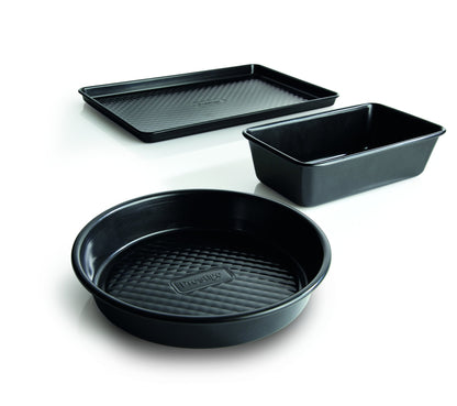 Prestige Inspire Non Stick Chip Tray for Oven - Multipurpose Crisper Great for Chips & Wedges, Dishwasher Safe, Heavy Gauge Carbon Steel Bakeware, 36cm