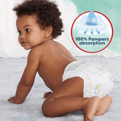 Pampers Harmonie Nappy Pants Size 5, 144 Nappies, 12kg-17kg, Monthly Pack, Gentle Skin Protection and 360° Comfort Fit