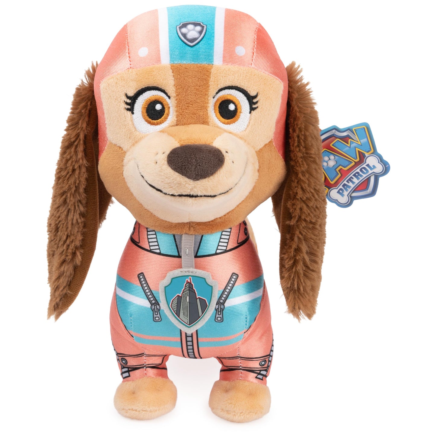 GUND PAW Patrol Liberty in Heroic Standing Position, Premium Stuffed Animal for Ages 1 and Up, 12”