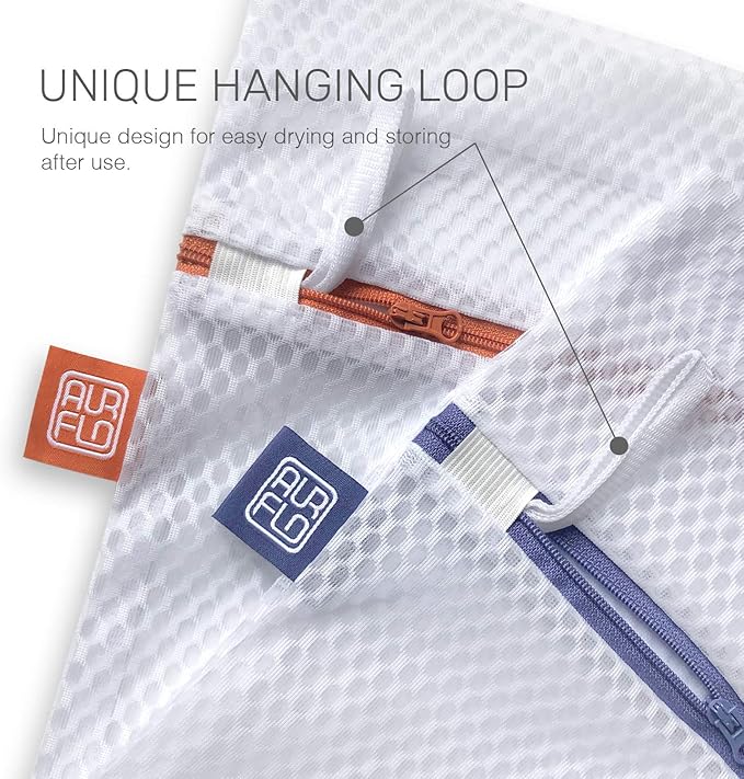 Mesh Laundry Bags for Delicates – 2 XLarge Durable Net