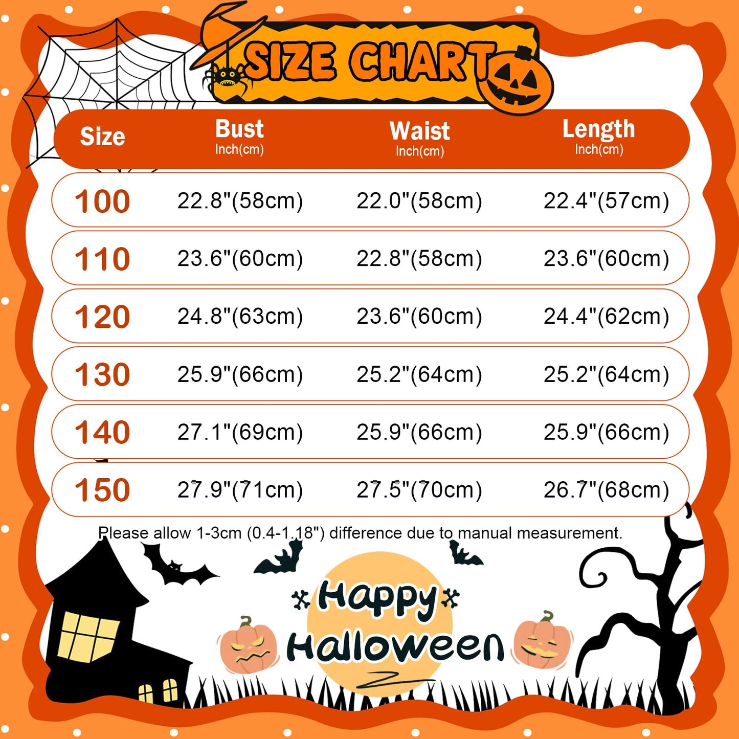 WonderBabe Girls Halloween Nightgowns Flutter Sleeves Nightdress Nightie Dress Sleepwear Pajamas for Little Girls Size 7-8 Yellow