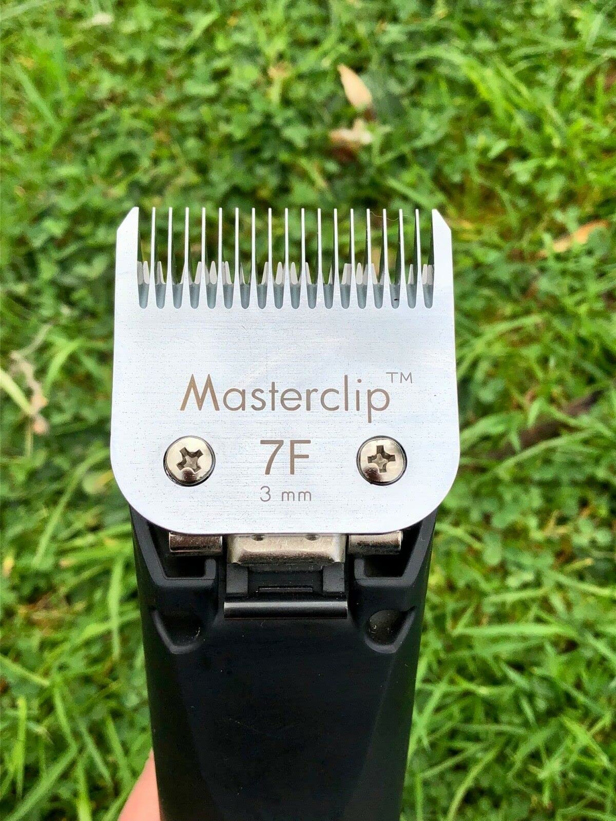 Masterclip Dog Clipping Blade A5 Clipper Blades 50F 40F 30F 15F 10F 9F 7F 7 5F 5# 4F 4# 3F 3# 2F 2# 5/8N Toe Blade Compatible Oster Andis (7F)