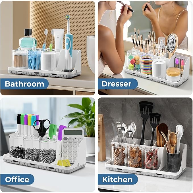 Bathroom Counter Organizers and Storage, Toothbrush Holders