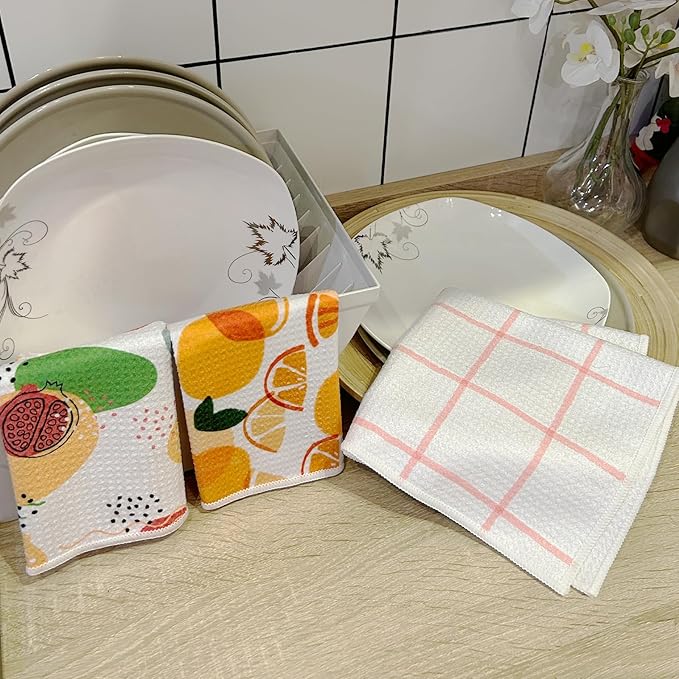 QUILTINA Dish Towels Set