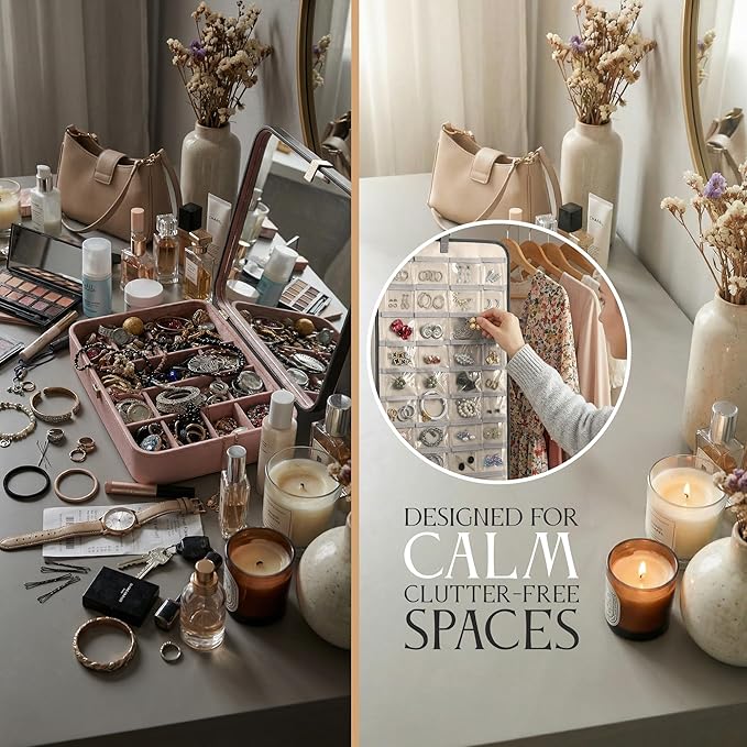 Hanging Jewelry Organizer Storage