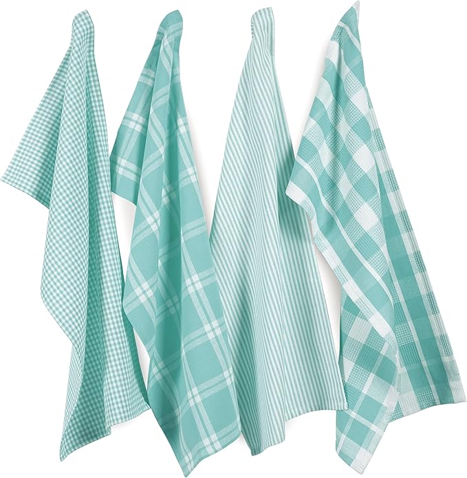 LANE LINEN 100% Cotton Kitchen Dish Cloths, Ultra Soft Absorbent Quick Drying