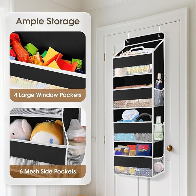 2 Pack Over The Door Organizer, Hanging Storage Organizer