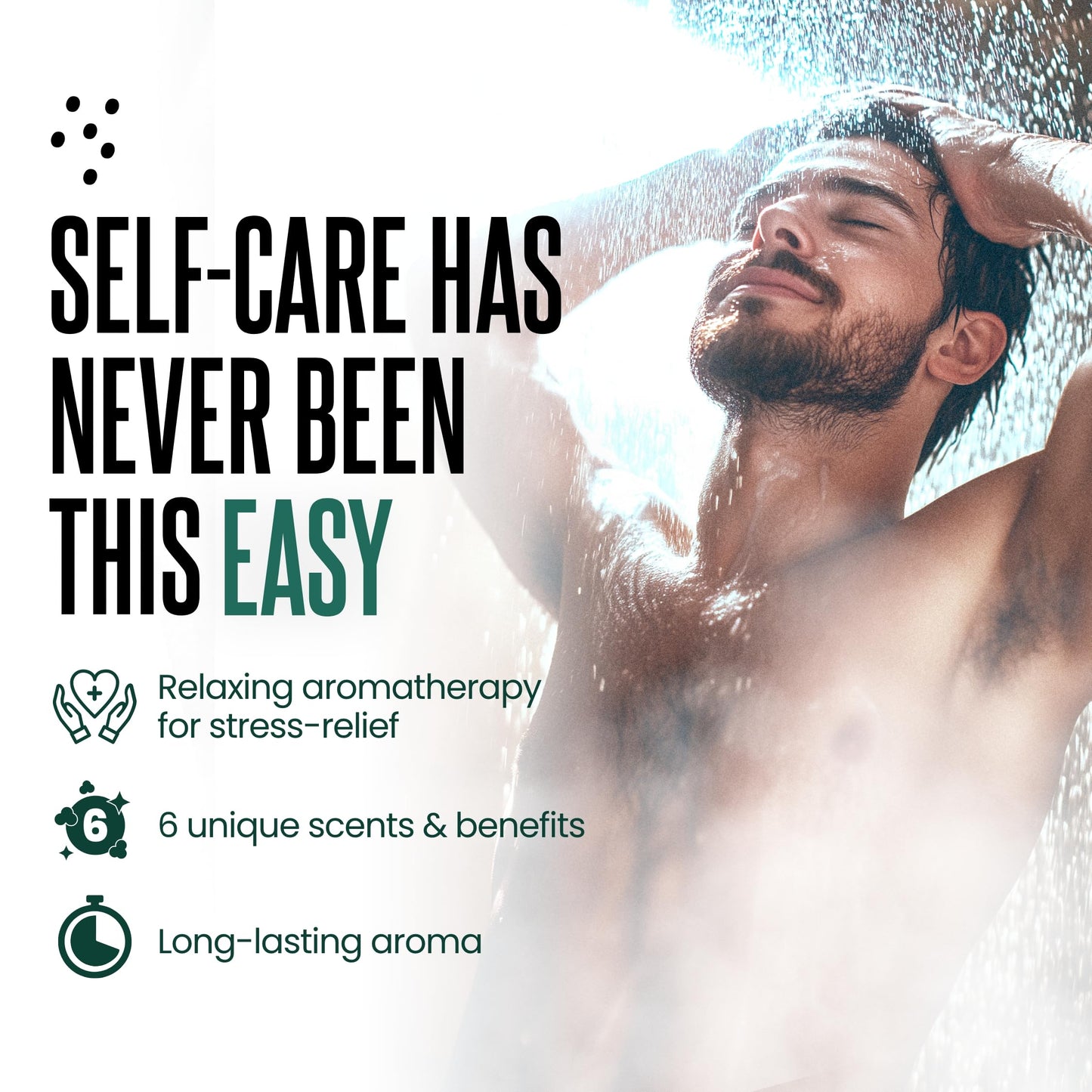 Cleverfy Shower Steamers Aromatherapy - Valentines Day Gifts for Her, Him, Women, Daughter, Mom, Girlfriend, Wife, Teen Girls and Boys - Valentines Gifts for Her, Him, Women and Men - 6 Tablets