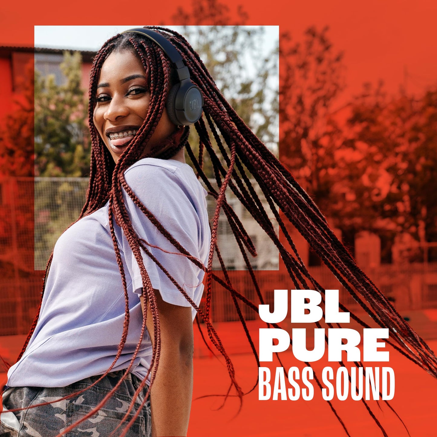 JBL Tune 520 BT Wireless On-Ear Headphones with JBL Pure Bass Sound, Bluetooth 5.3, Hands-Free Calls and 57-Hour Battery Life, Black