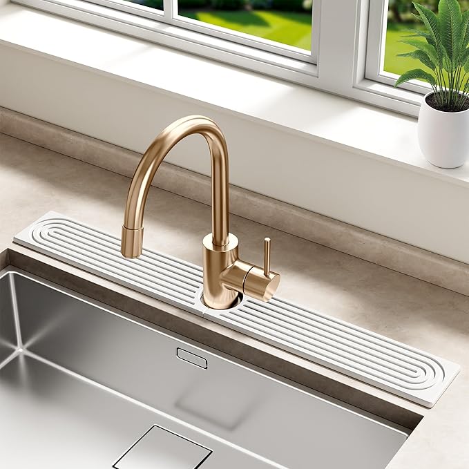Stone Faucet Mat for Kitchen Sink