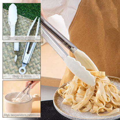 Camkinger Camping Accessories Kitchen Cooking Utensils Set - Portable Outdoor Camp Cookware Set, Silicone Camper Essentials Gear Must Have Supplies for Travel RV BBQ Grill Picnic Hiking