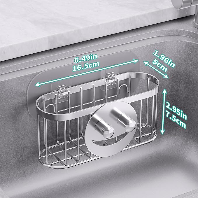 HapiRm Sink Caddy Sponge Holder