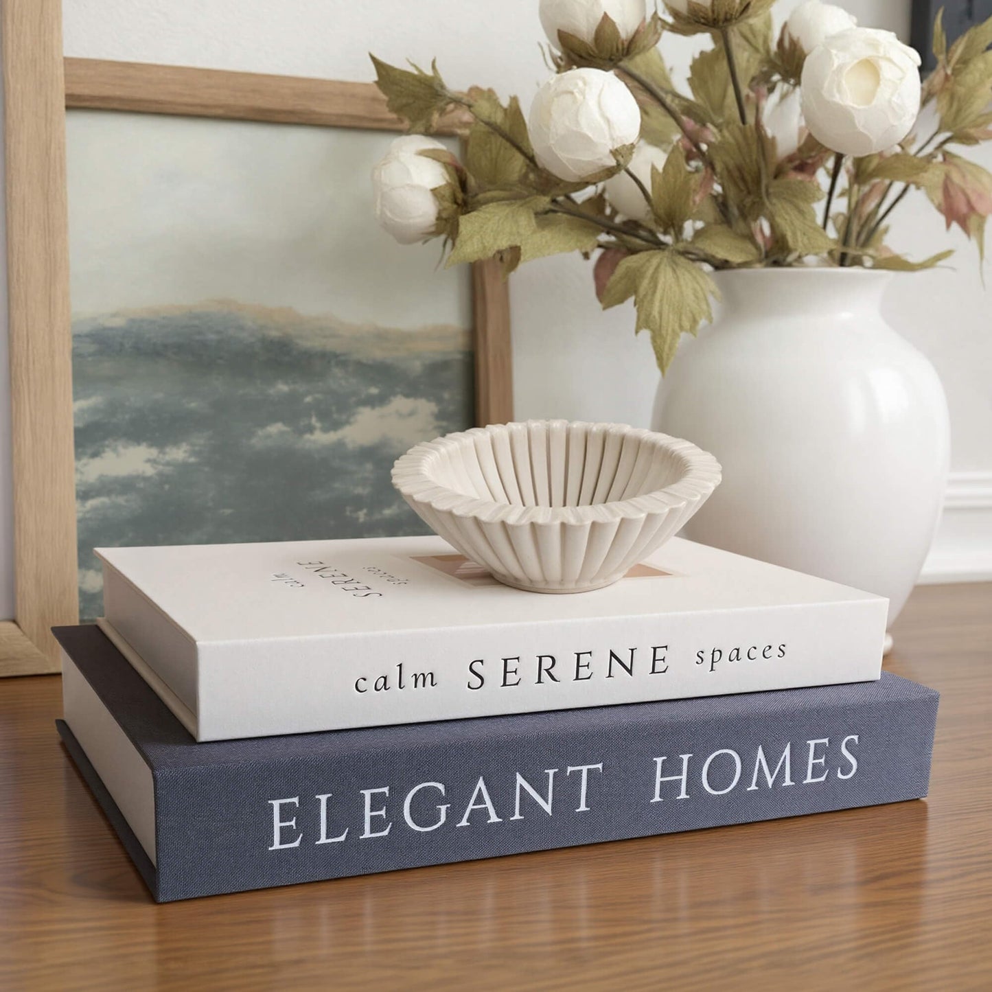 Decorative Books Set of 2, Faux Books Storage Box, Modern Home Decor for Coffee Table, Bookshelf, Mantel