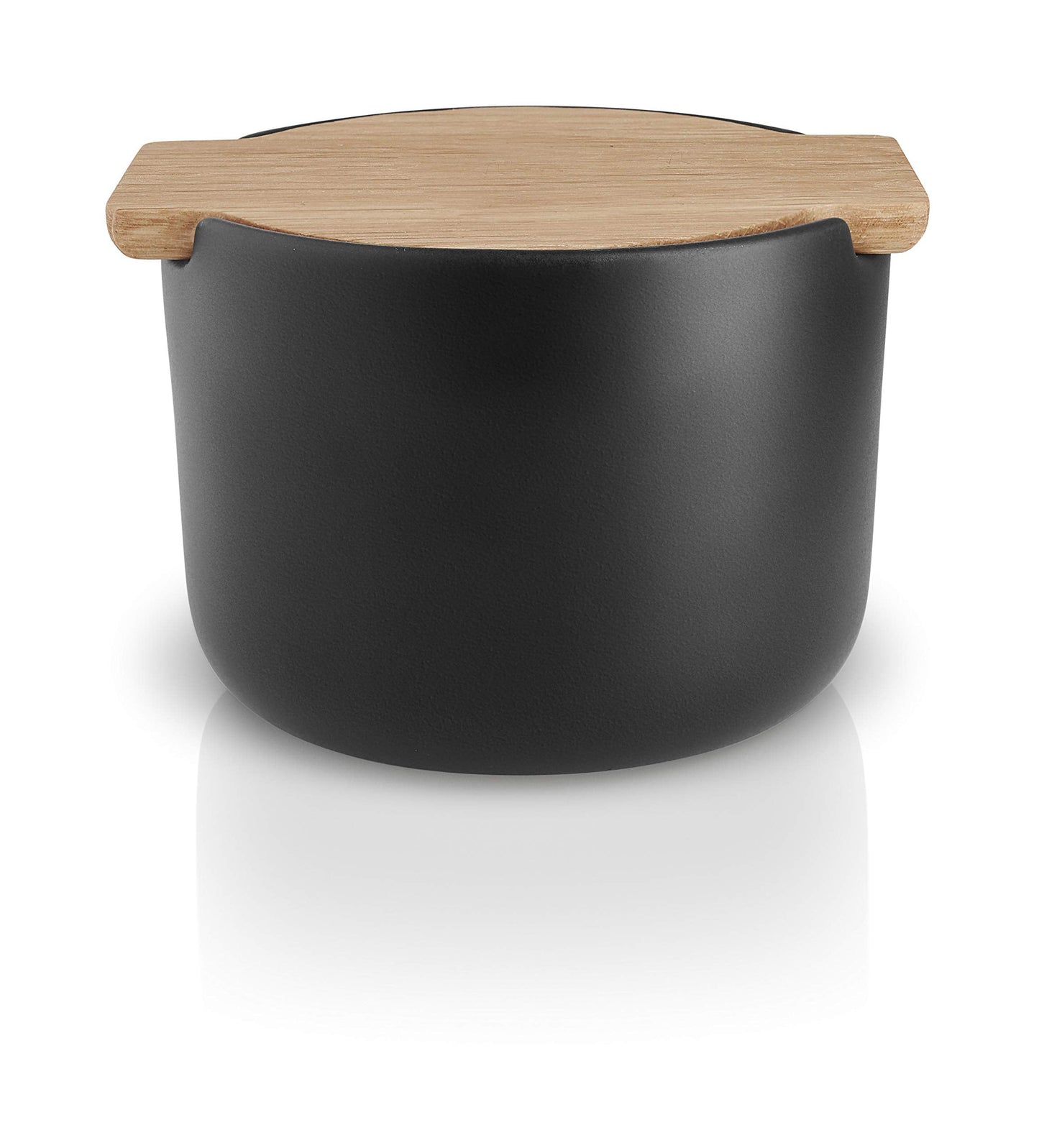 Eva Solo | Nordic Kitchen Salt Cellar with Oak Lid | Stylish for both kitchen use and table serving | Danish Design & Functionality | Tools Kitchen Gadgets & Accessories
