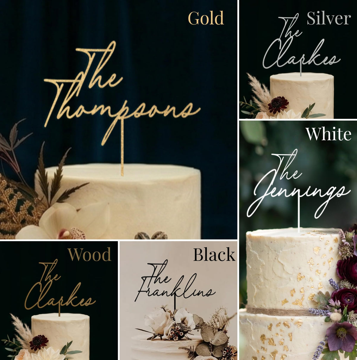 Personalized Wooden 3D Wedding Welcome Sign. Custom Wedding Decor. Customized with Your Names and Dates. Wedding Ceremony Decorations. (Design 16)