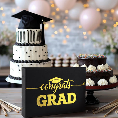 Spiareal 2026 Graduation Gift Card Book Graduation Card Album with 100 Pages High School College Survival Kit Gift Cards Book for Her Him Women Men Girls Boys Teens Students, 6 x 8 Inches