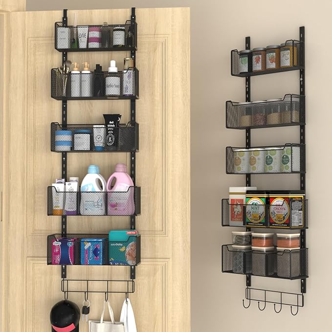 Over The Door Organizer, Metal Door Organizer Hanging