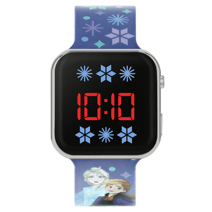 Disney Frozen Kids Purple Silicon Strap Smart Watch Watch FZN4733