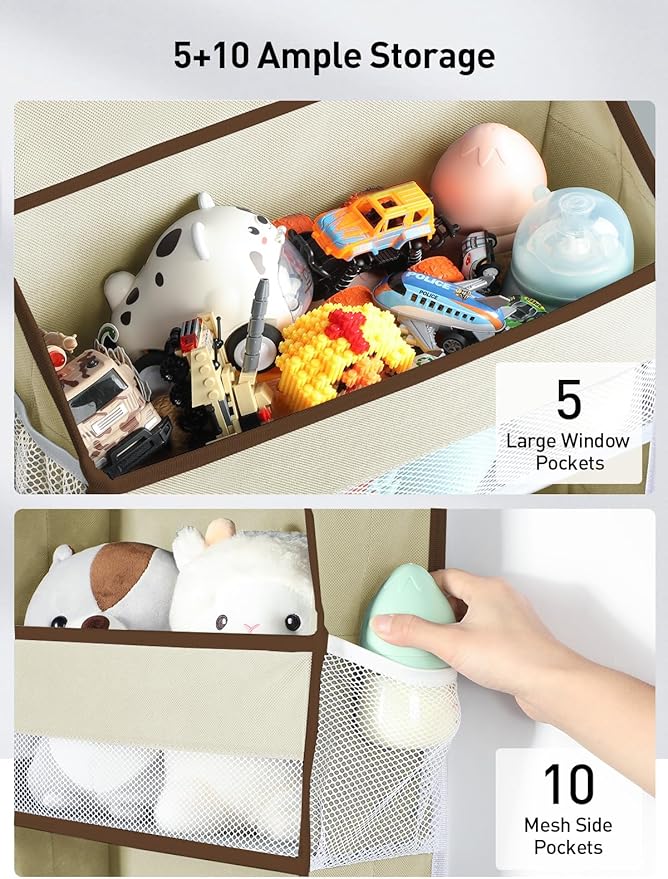 Yecaye 2 Pc Over the Door Organizer
