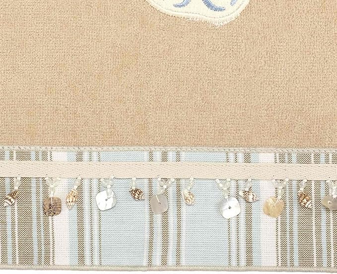 Avanti Linens - 3pc Towel Set, Soft & Absorbent Cotton, Coastal Home Decor