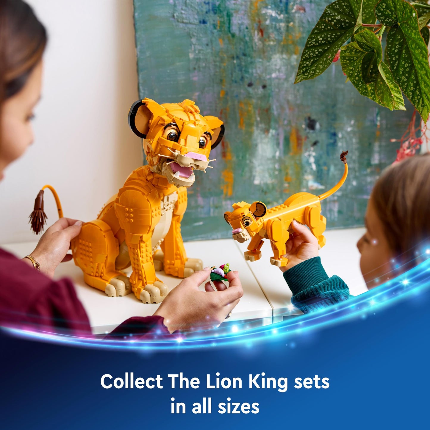 LEGO ǀ Disney Simba the Lion King Cub Building Toy for 6 Plus Year Old Girls & Boys, Construction Figure Playset, 1994 Movie Memorabilia Set, 30th Idea for Kids 43243