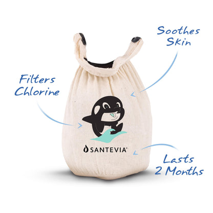 Santevia Bath Faucet Filter | Bath Filter for Tub Faucet | Bath Water Filter System | Bath FIlter Faucet | Bath Tub Filters to Remove Chlorine | Bath Filter Replacement | Baby Bath Filter