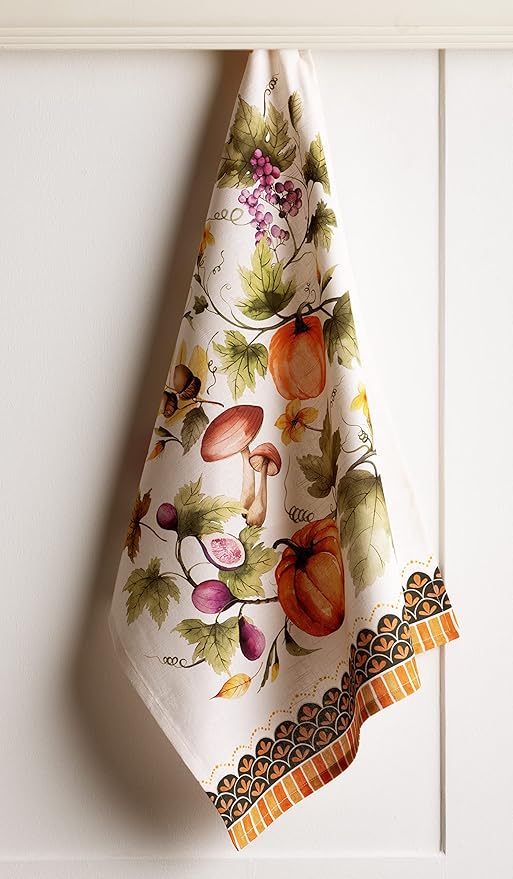 Maison d' Hermine Kitchen Towels Set of 3 100% Cotton 20" x 27.5" Reusable