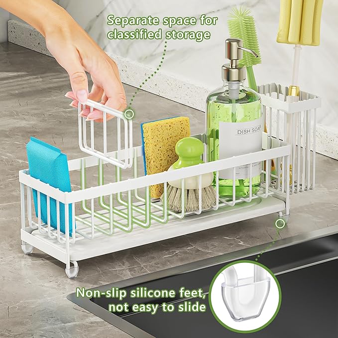 Cisily Extra Large Sink Caddy Organizer