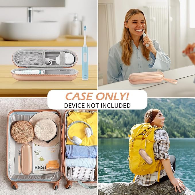 Toothbrush Travel Case for Oral B/Oral-B Pro 1000 1500 5000 7000 & Philips