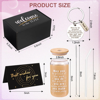 SAIWEILAI ONLINE 10 Pieces New Employee Gifts Set Welcome to The Best Team Ever Gifts Bulk New Hire Gift for Colleague