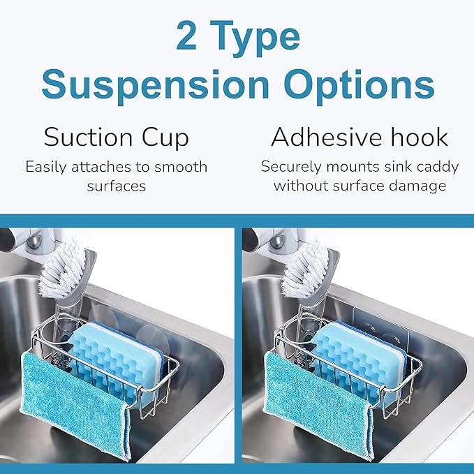 KESOL RustProof Sponge Holder Caddy