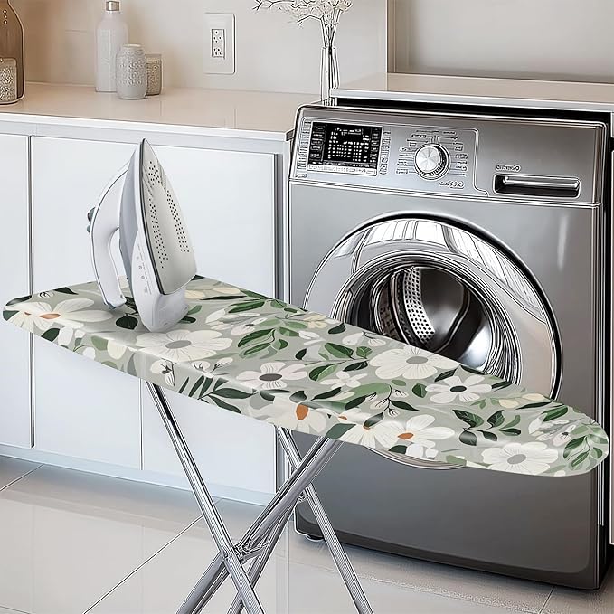 Floral Ironing Board Cover, Standard Size Cotton Iron Board Covers